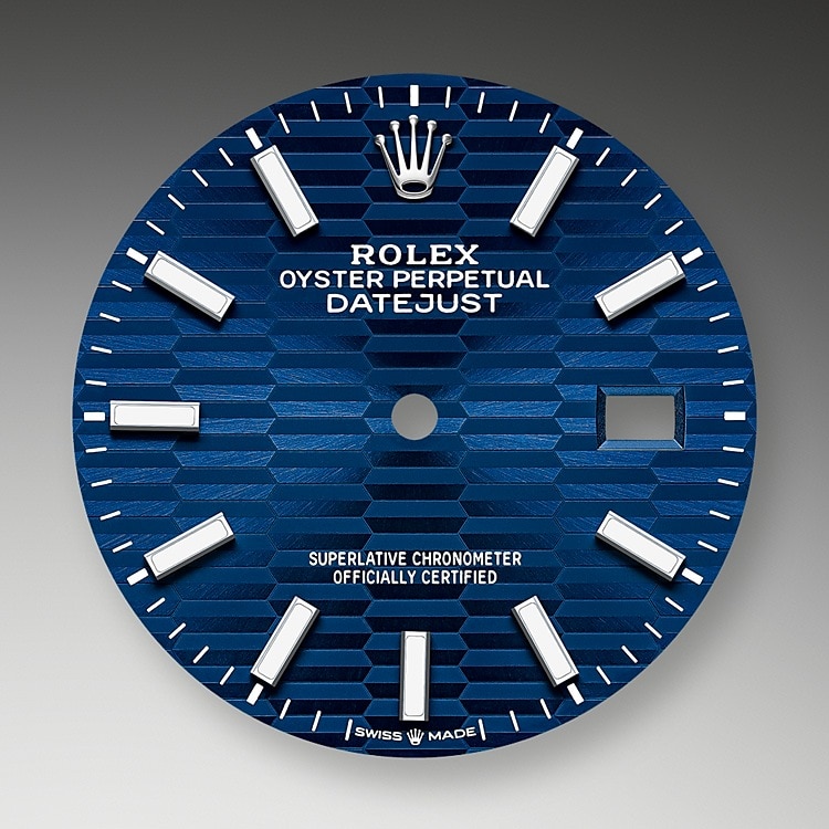 BRIGHT BLUE DIAL